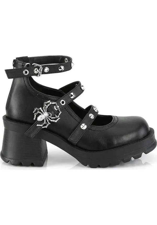 BRATTY-30 [Black] | HEELS [PREORDER]