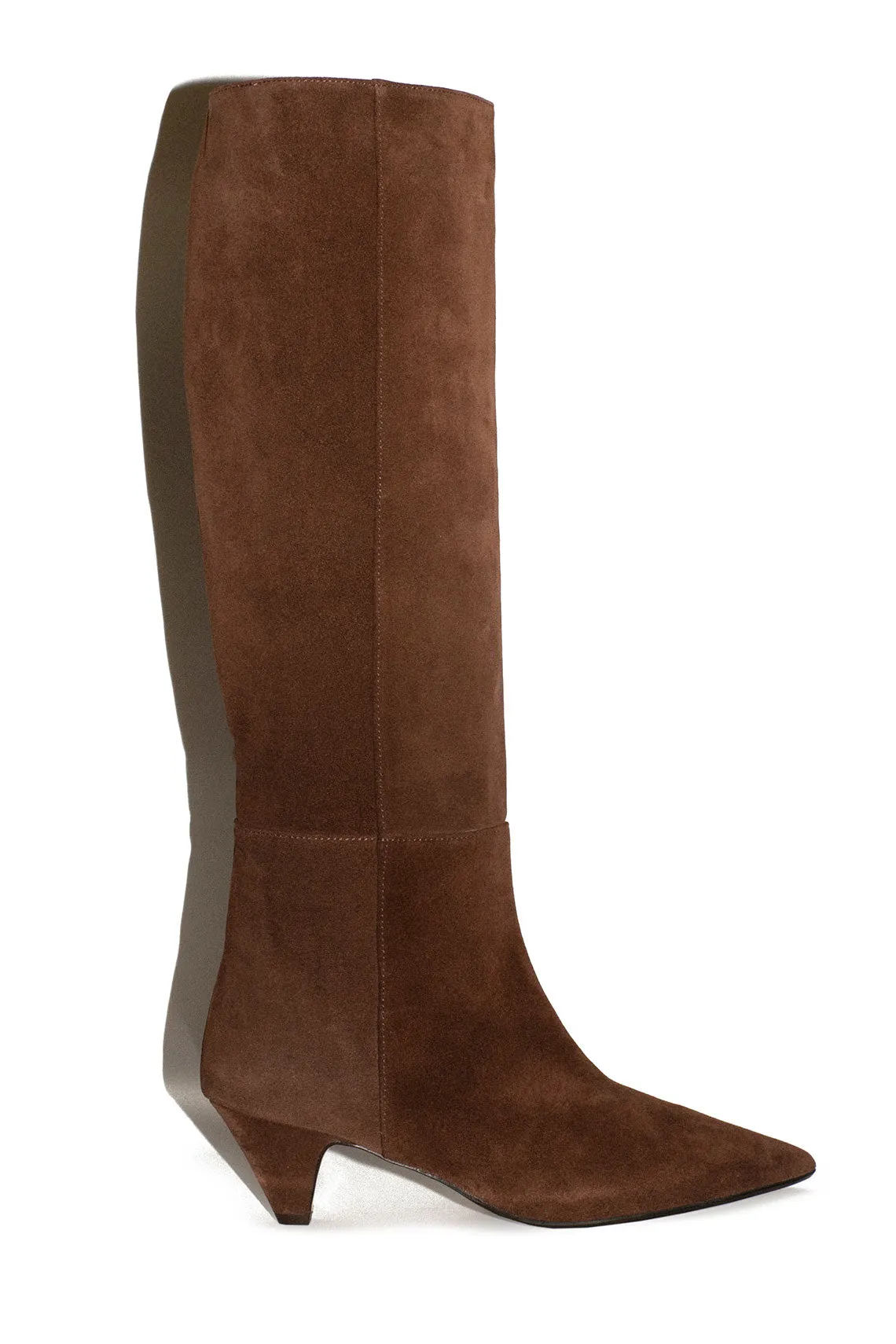 Brown Suede Kate Boot