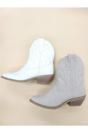 Caroline Short Western Style Boot