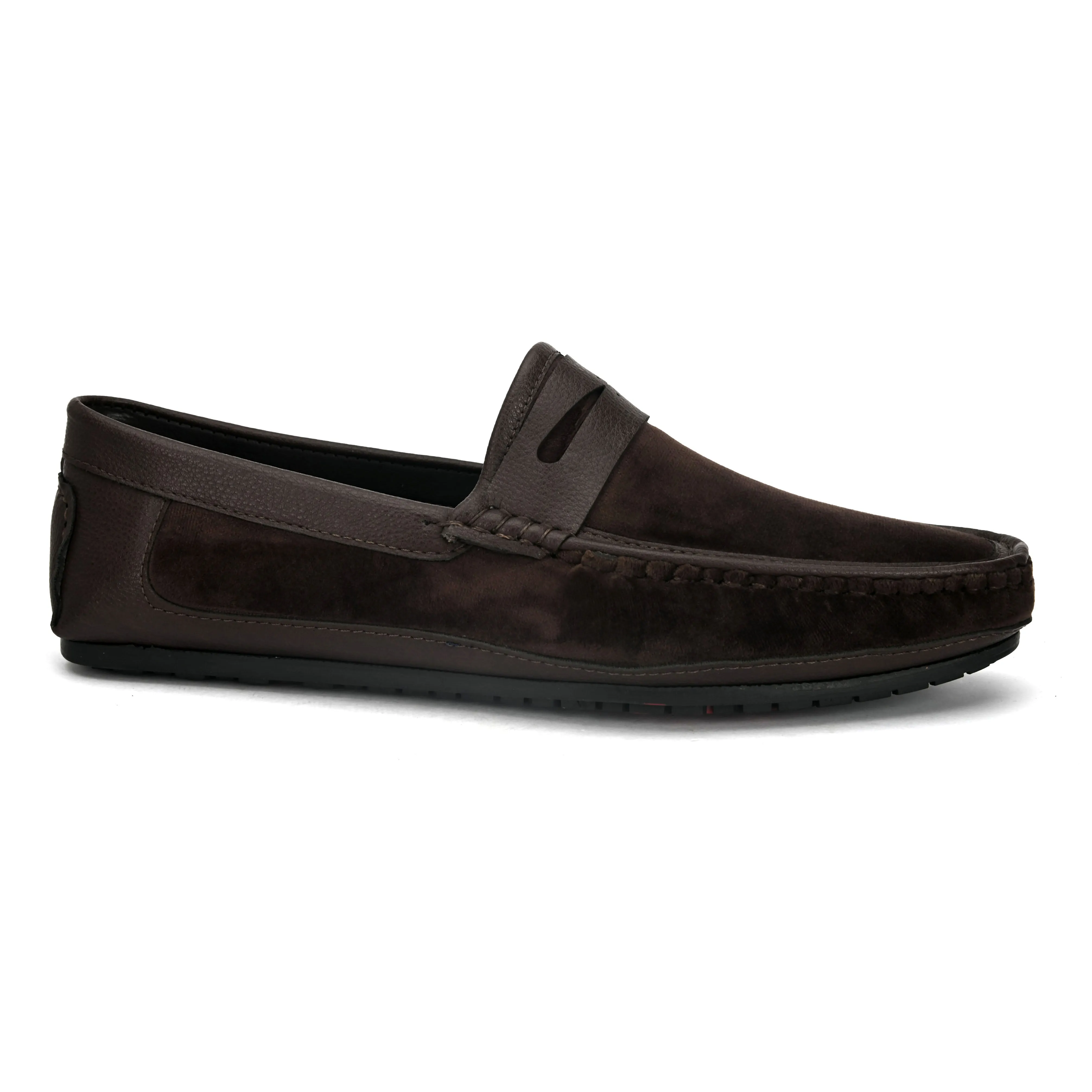 Cassio Brown Driving Loafers