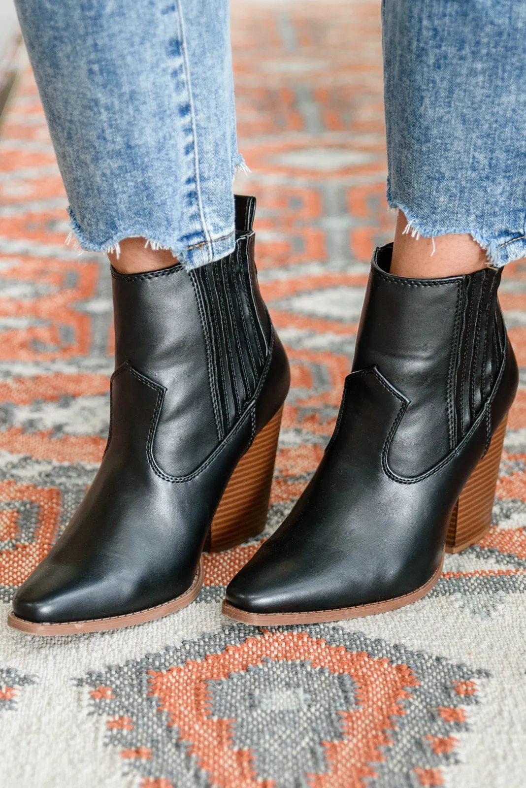 Easy As That Ankle Boots In Black