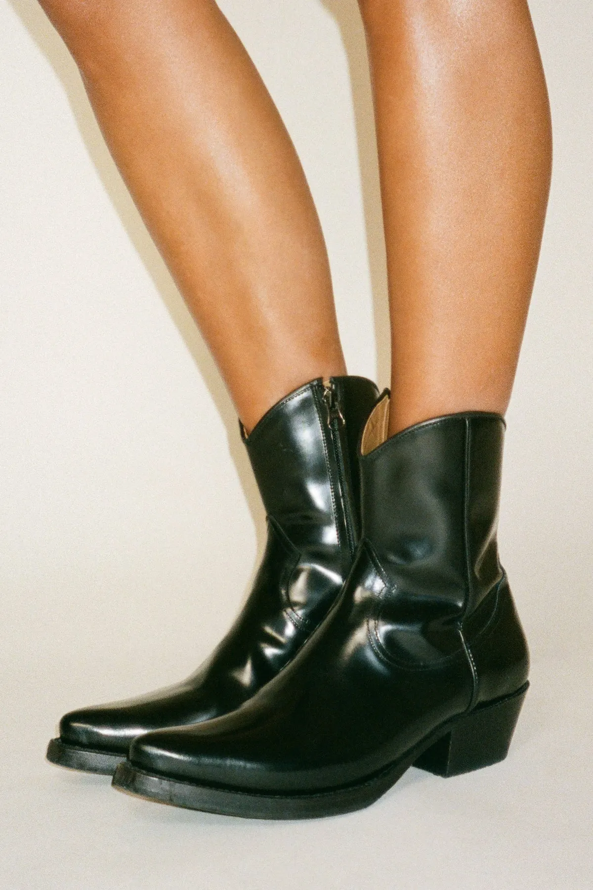 Erla - Western zip boot