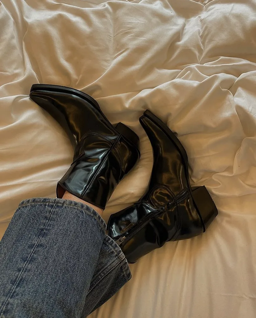 Erla - Western zip boot