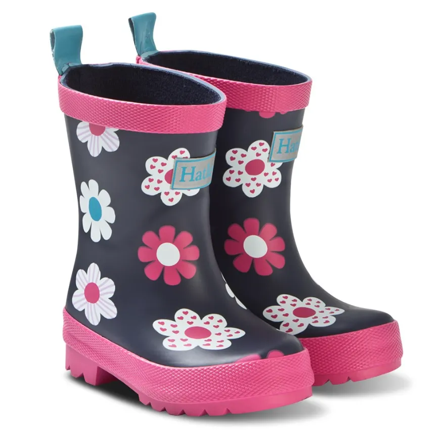 HATLEY Spring Flowers Rain Boots