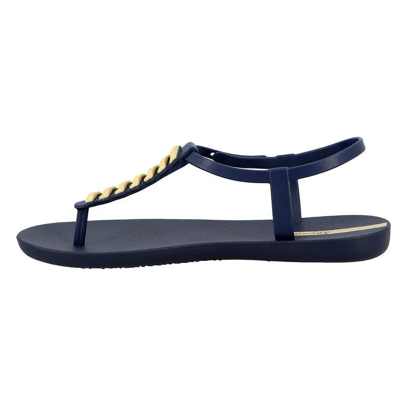 Ipanema Thong Sandals - Navy/Yellow