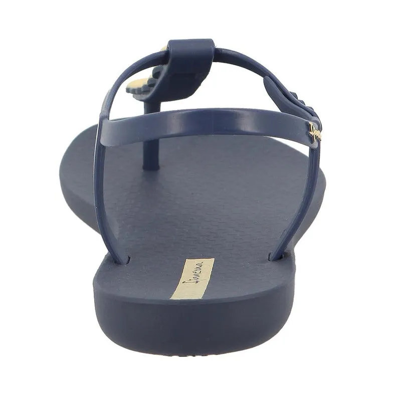 Ipanema Thong Sandals - Navy/Yellow