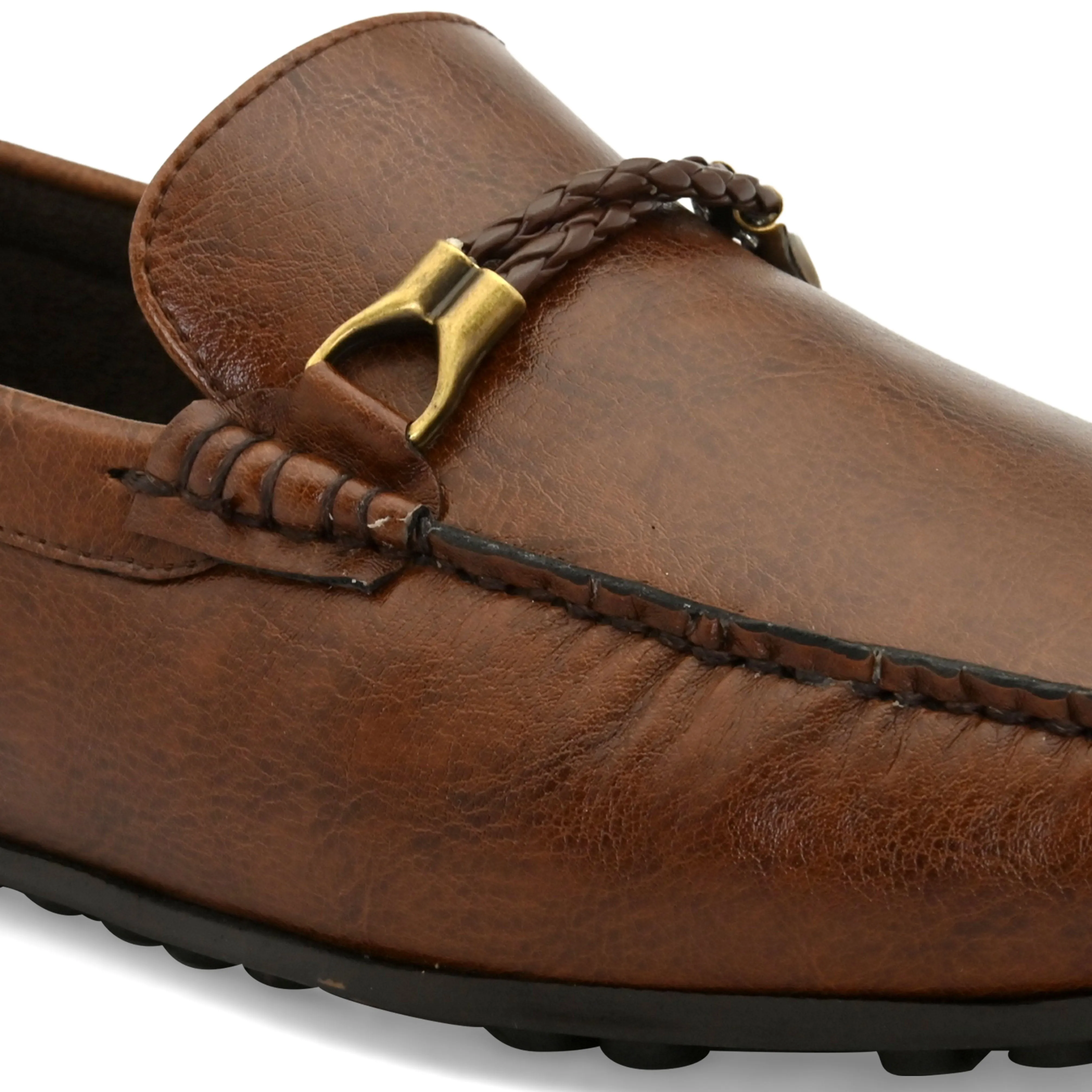 Loop Brown Driving Loafers