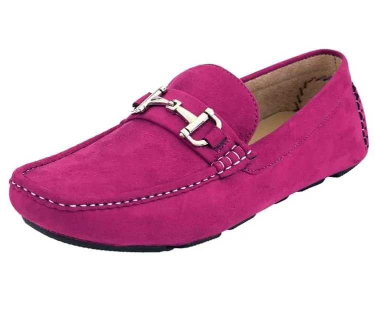 Men Walken Shoes-Fuchsia