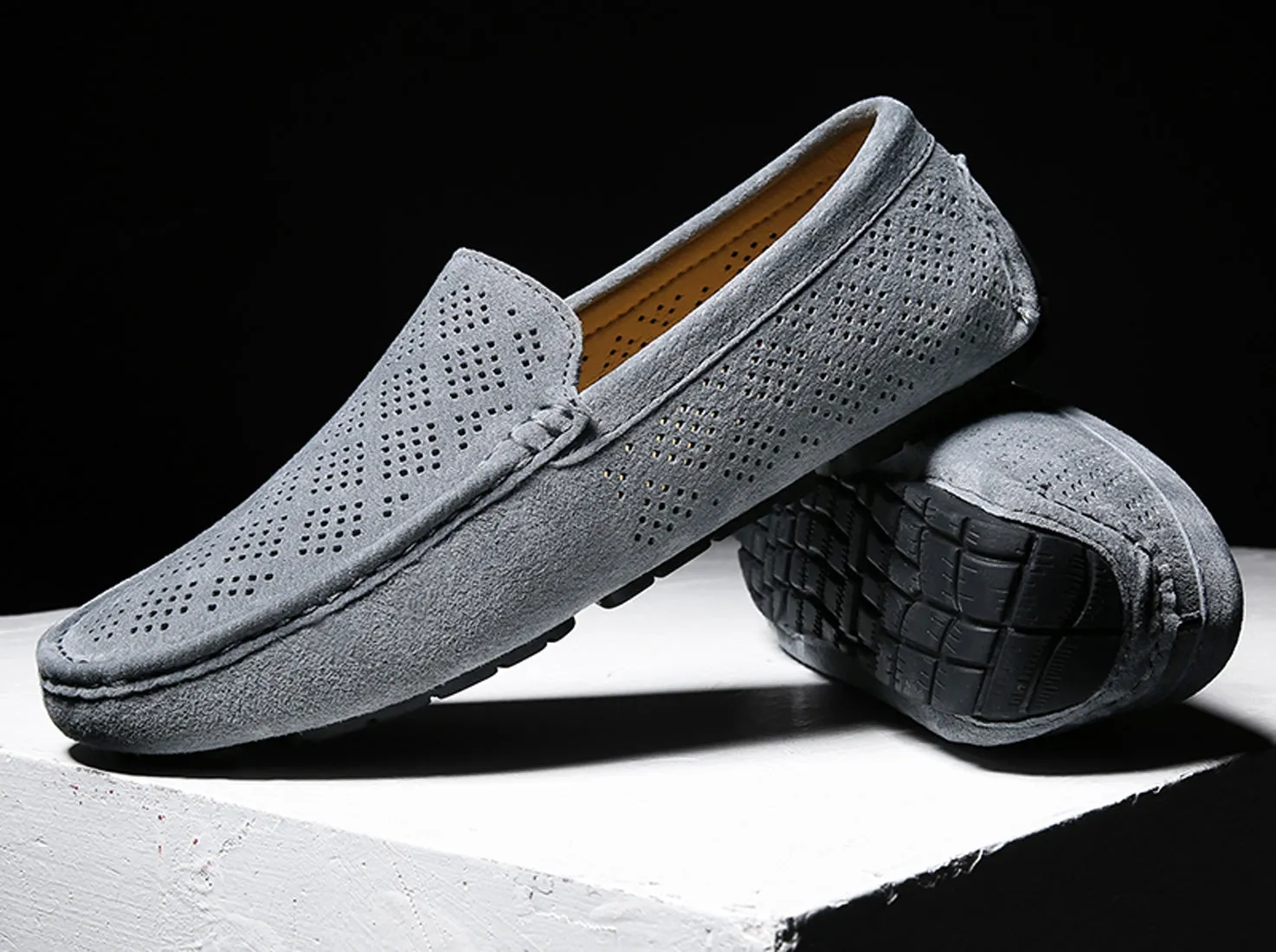 Men's Breathable Driving Moccasins