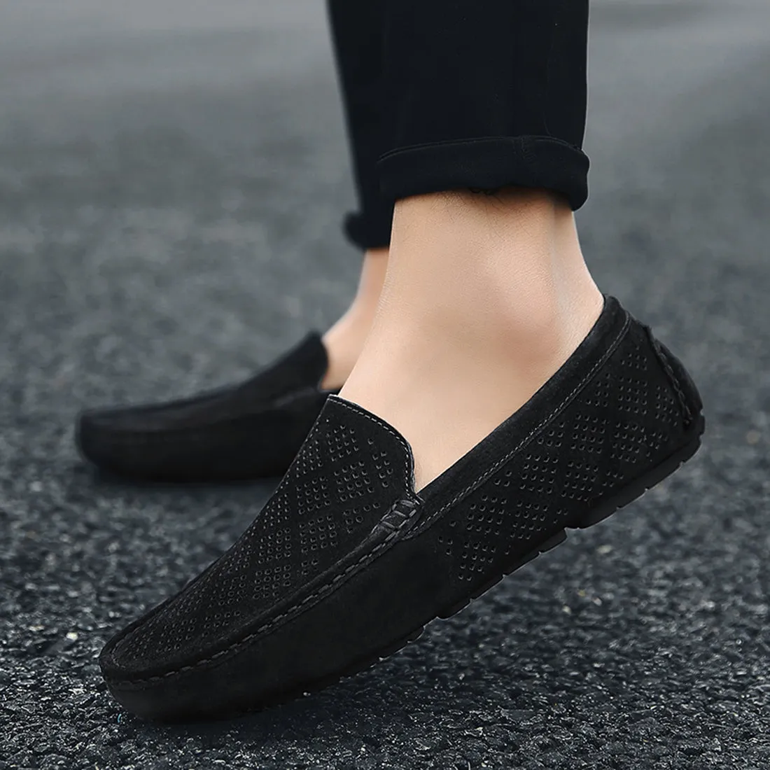 Men's Breathable Driving Moccasins