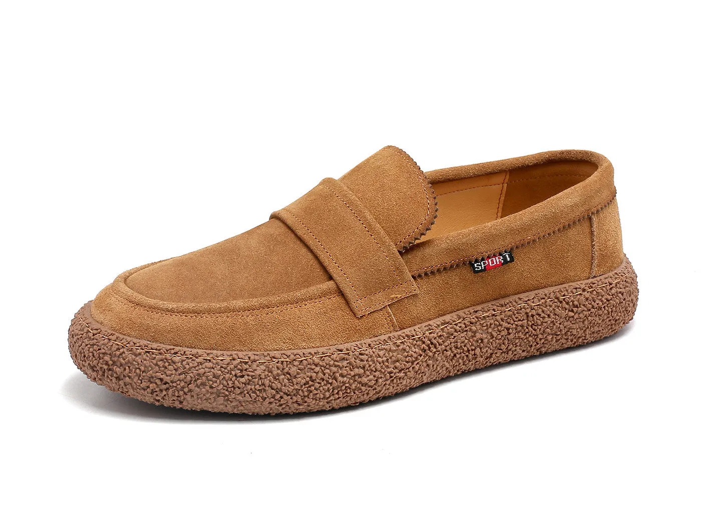 Men's Flat Suede Loafers