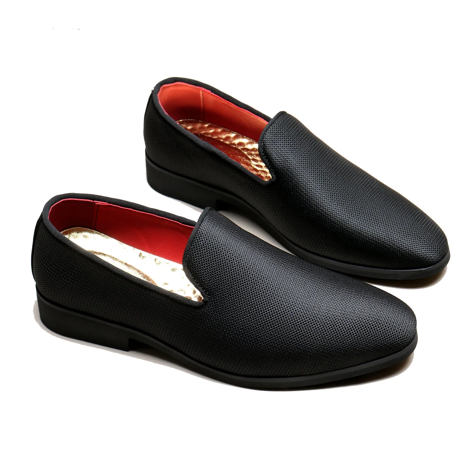 Men's Mesh Solid Breathable Loafers