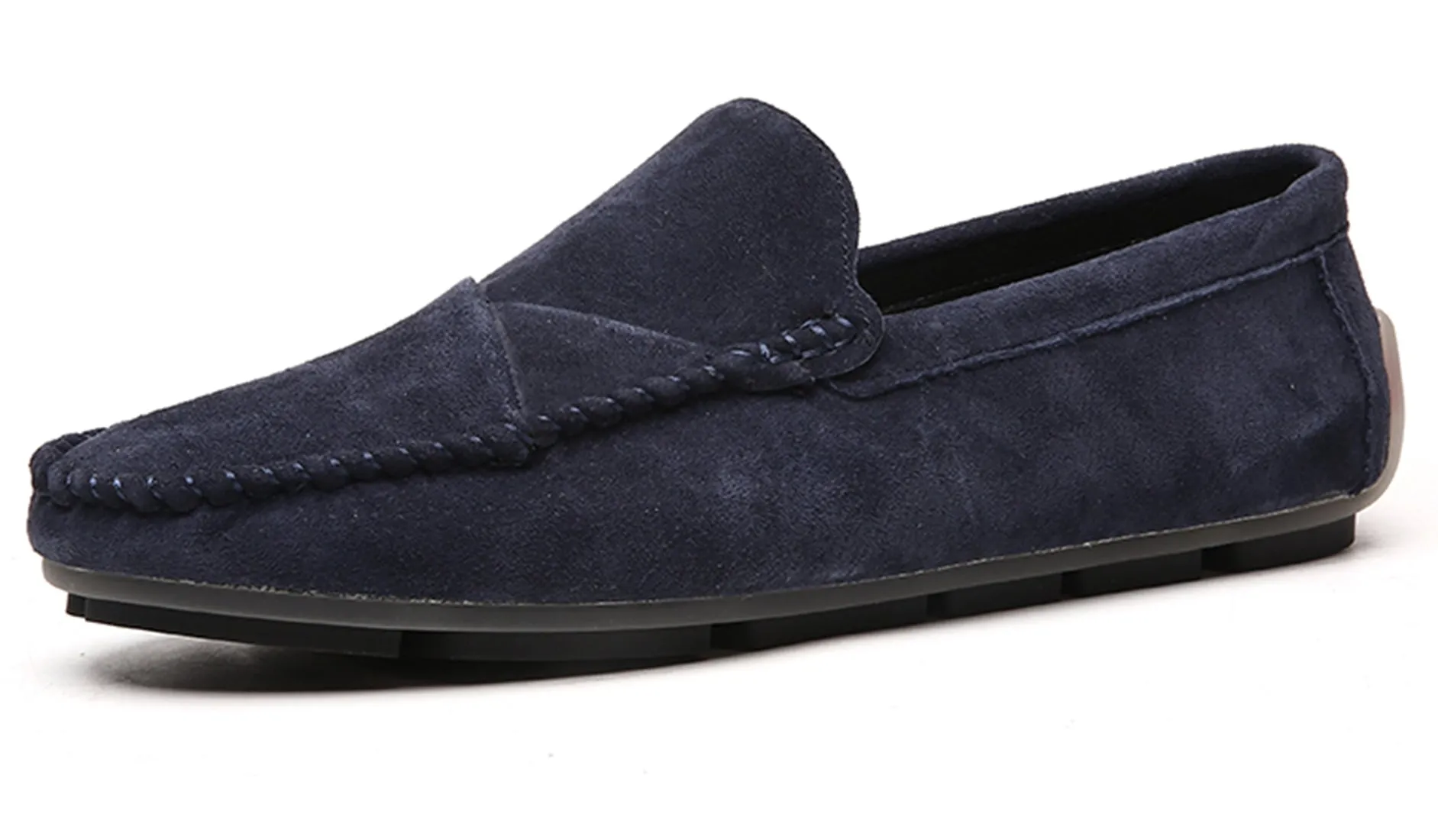 Men's Suede Stitching Driving Moccasins