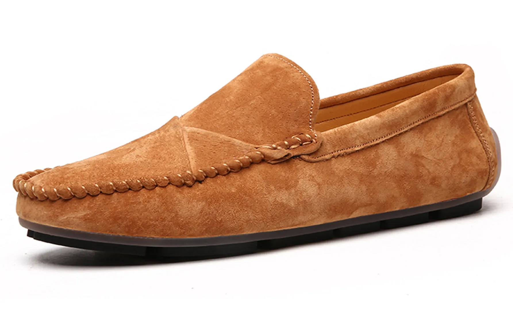 Men's Suede Stitching Driving Moccasins