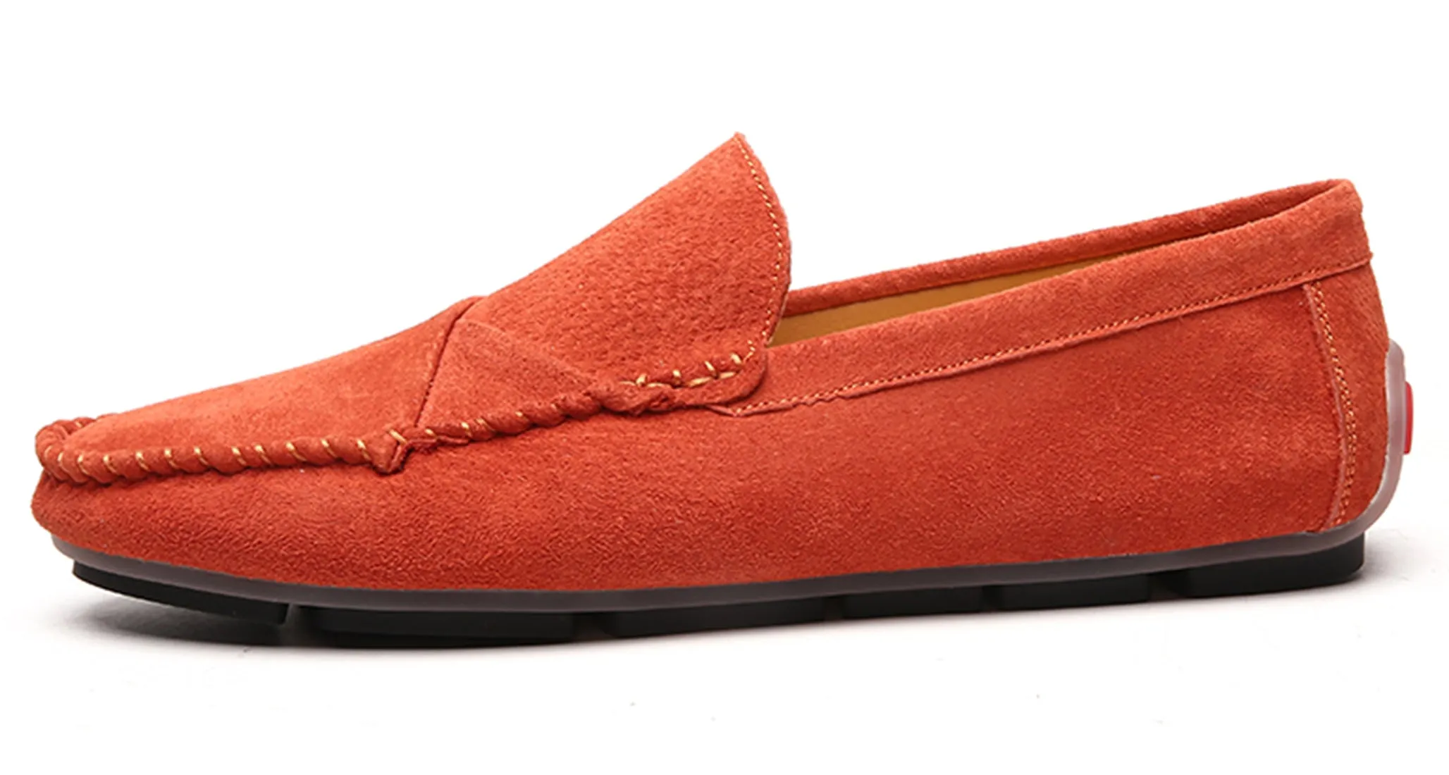 Men's Suede Stitching Driving Moccasins