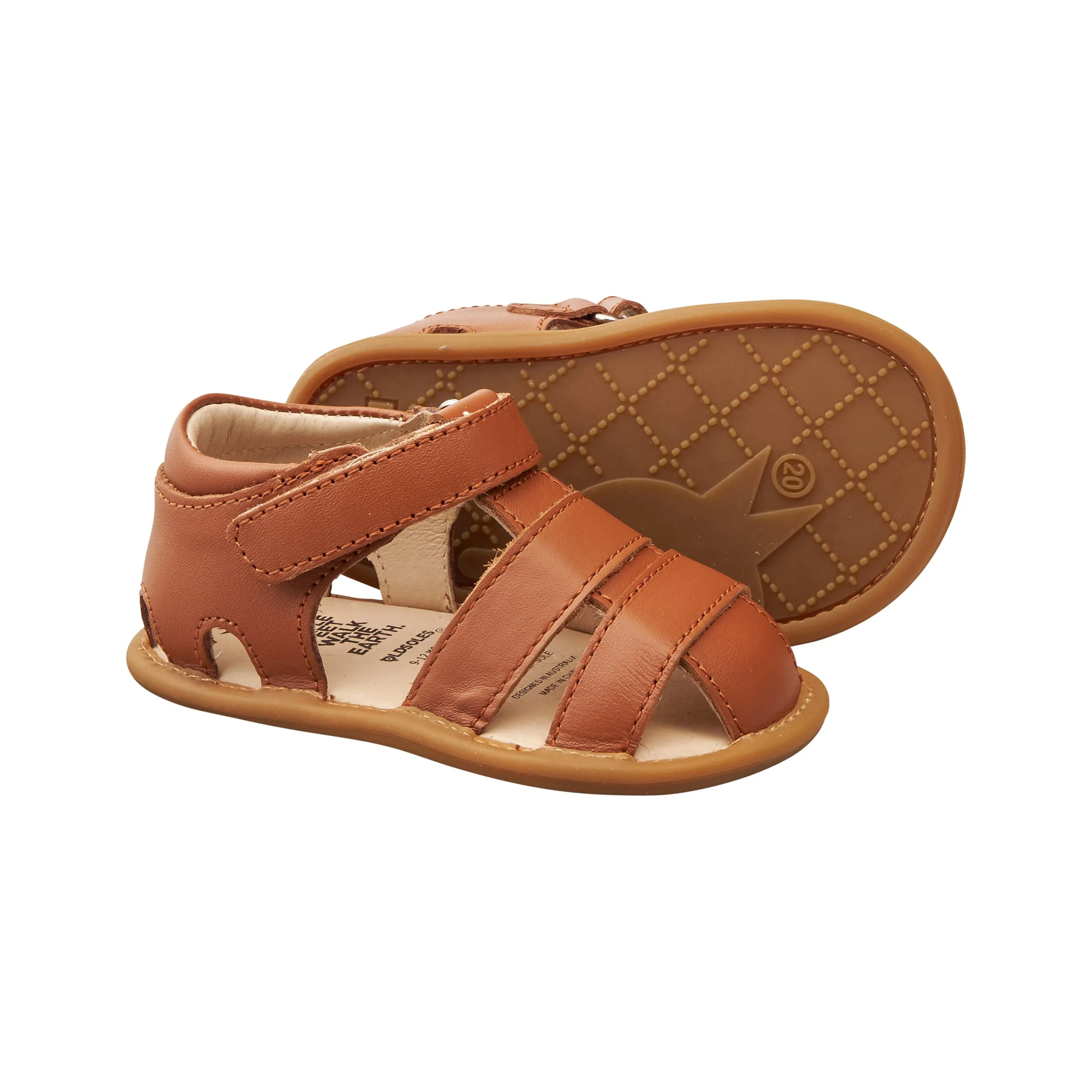 Old Soles Girl's and Boy's Wave Sandals - tan