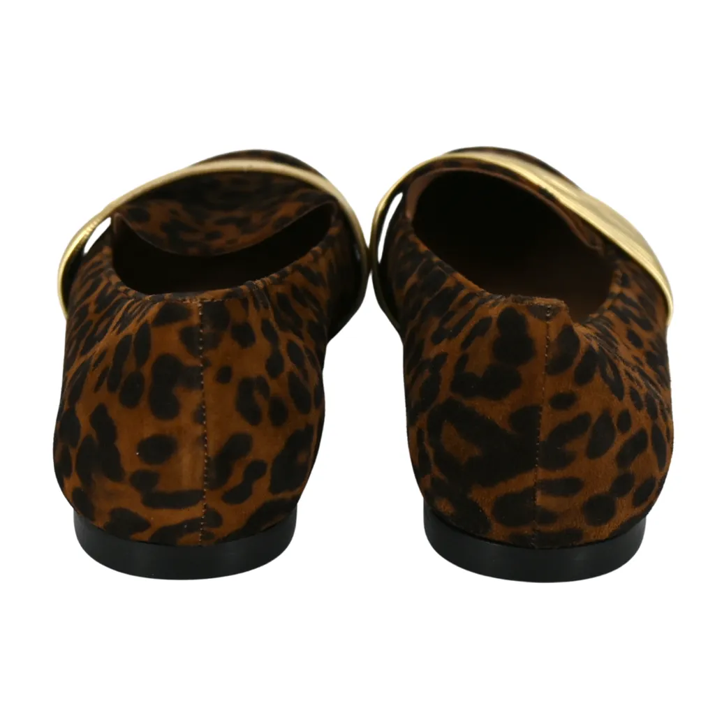 Rendez Vous Animal Print Loafers