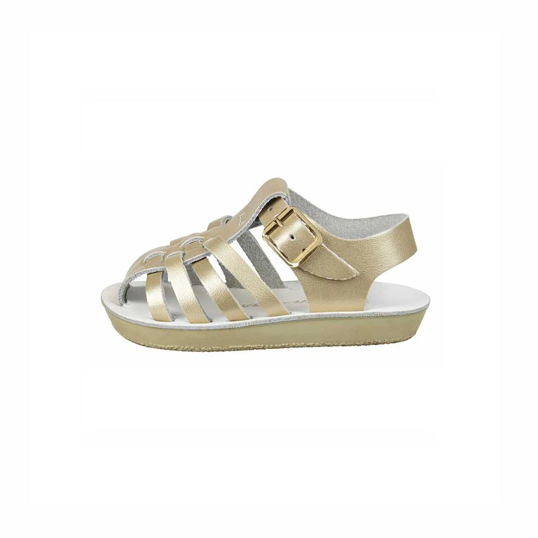 Salt-Water Sun-San Kid's Sandals - Sailor - Gold