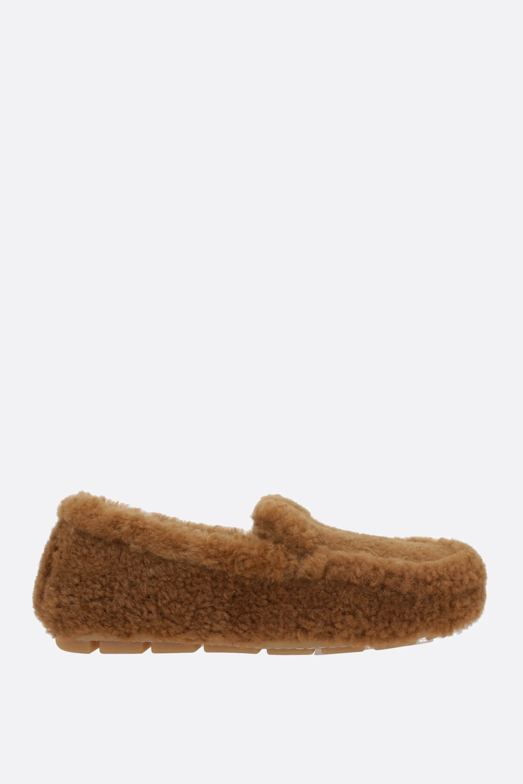 Shearling-Lined Driving Moccasins