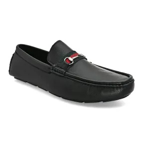 Stallion Black Driving Loafers