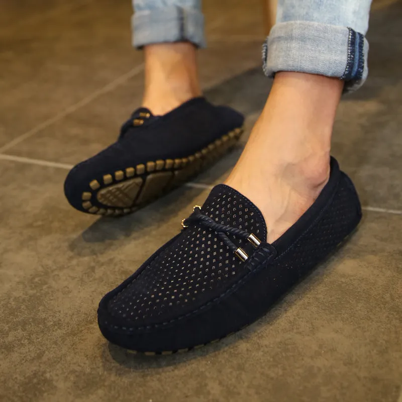 summer shoes male England lazy casual driving shoes